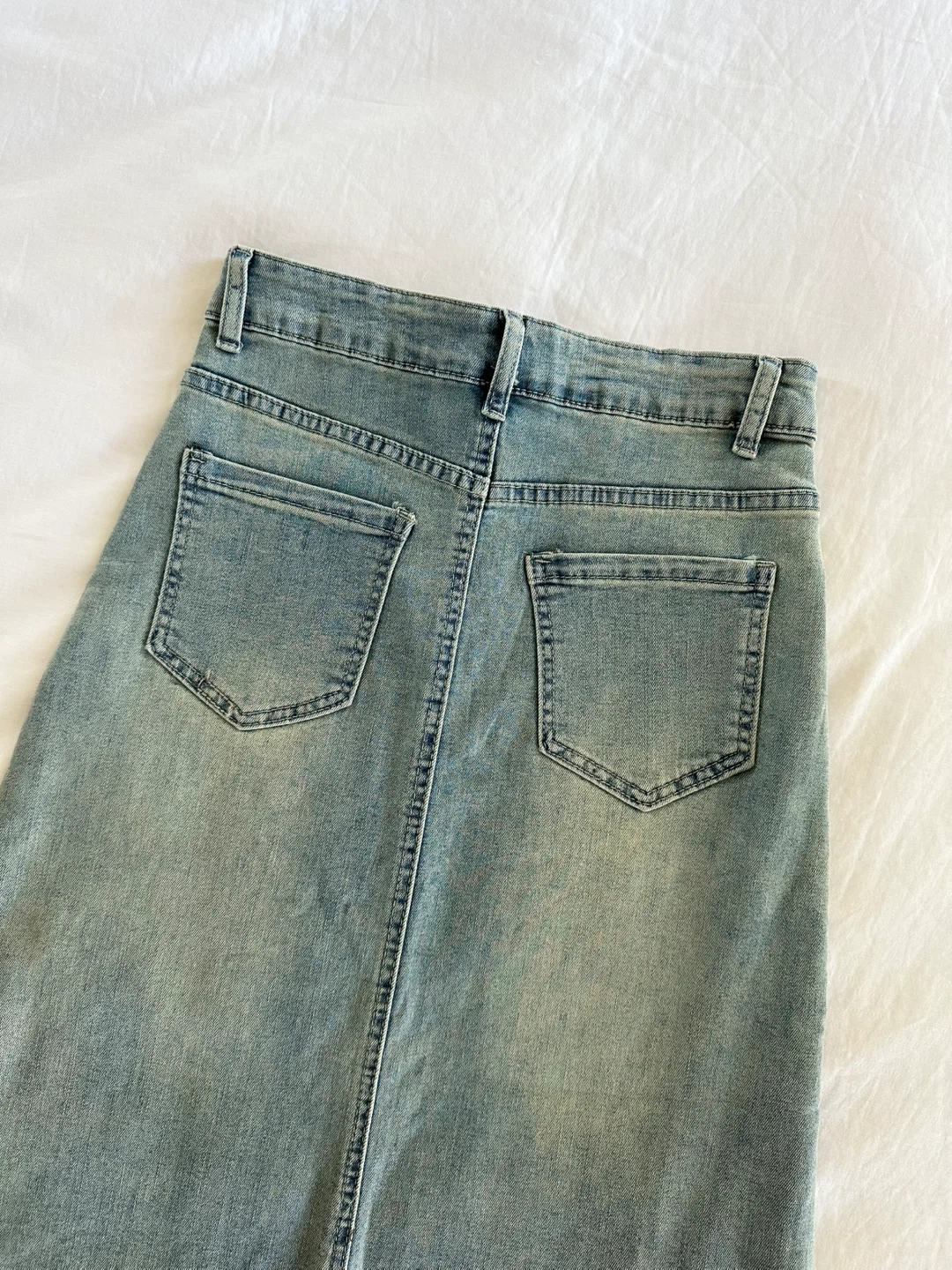 ⚽️ Denim Maxi Skirt - size Small - photo 5
