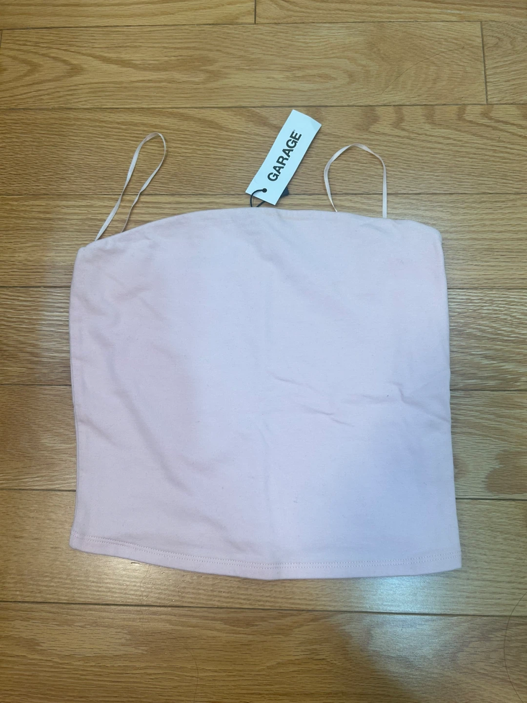 Garage Pink Tube Top