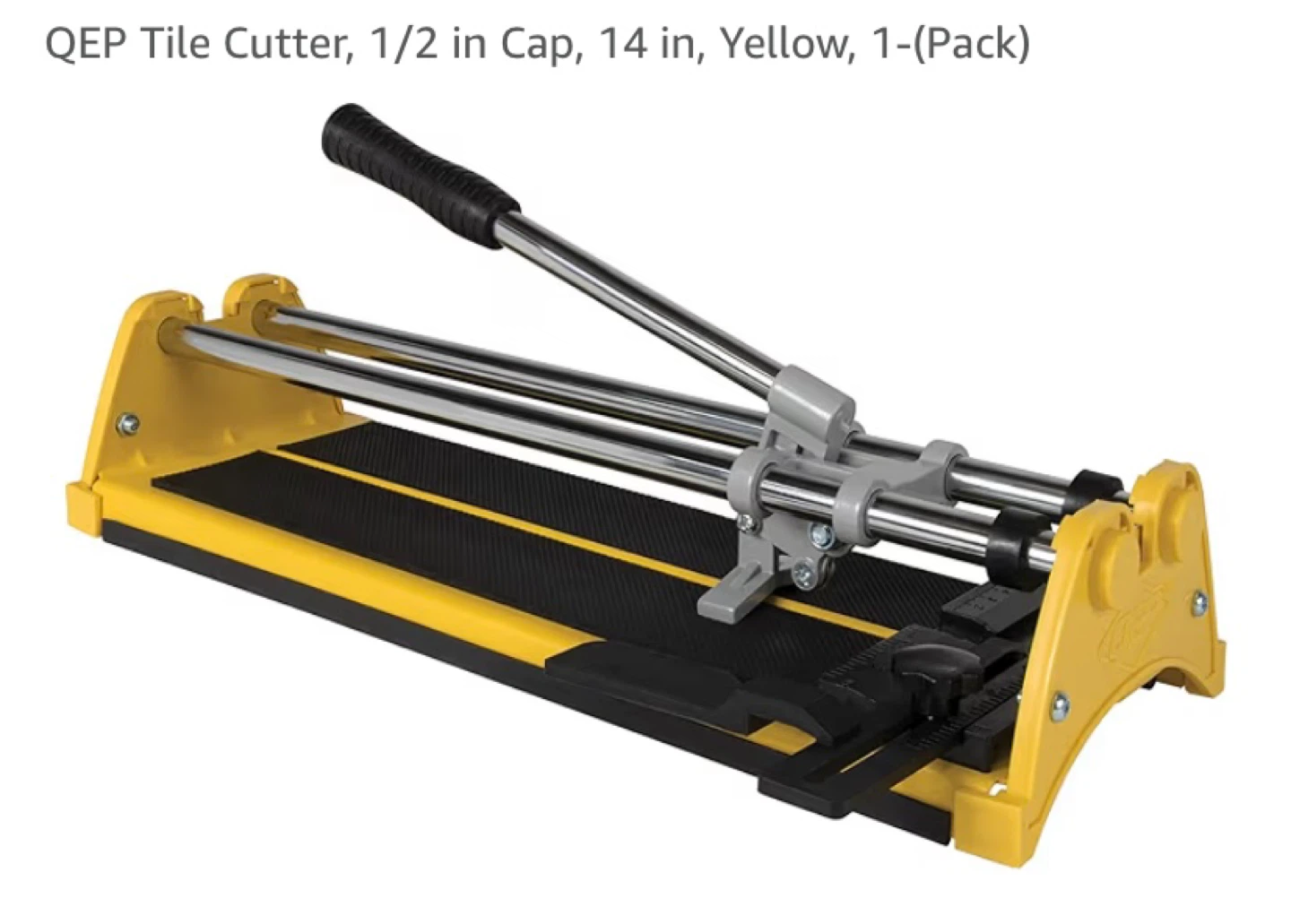 QEP Tile Cutter, 1/2 in Cap, 14 in, Yellow, - photo 5