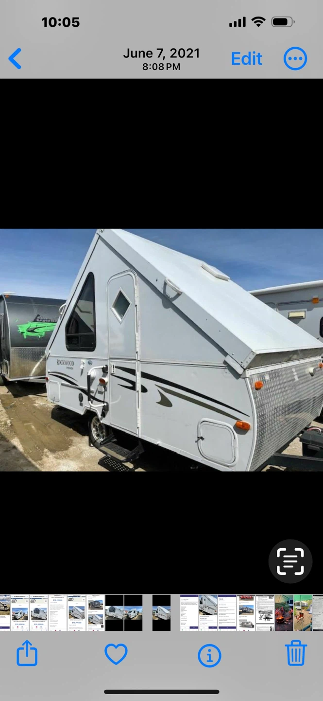 2012 Forest River Rockwood Premier A122 hard-side, pop-up camper - photo 2