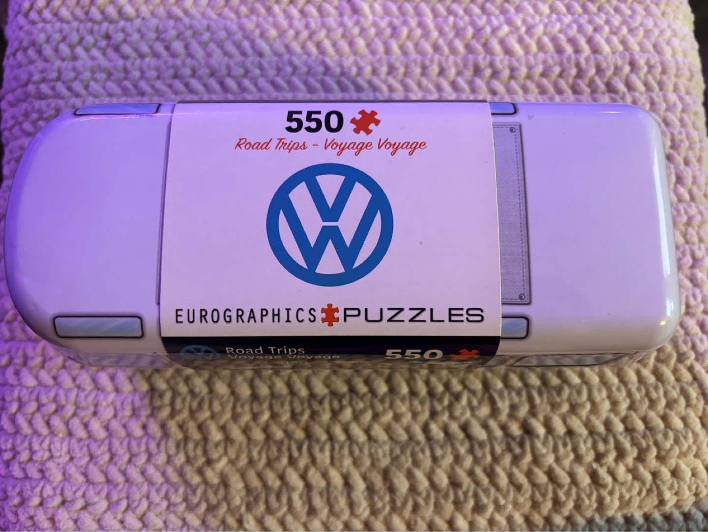 NEW Eurographics Road Trips VW Van 550 Piece Jigsaw Puzzle - photo 2