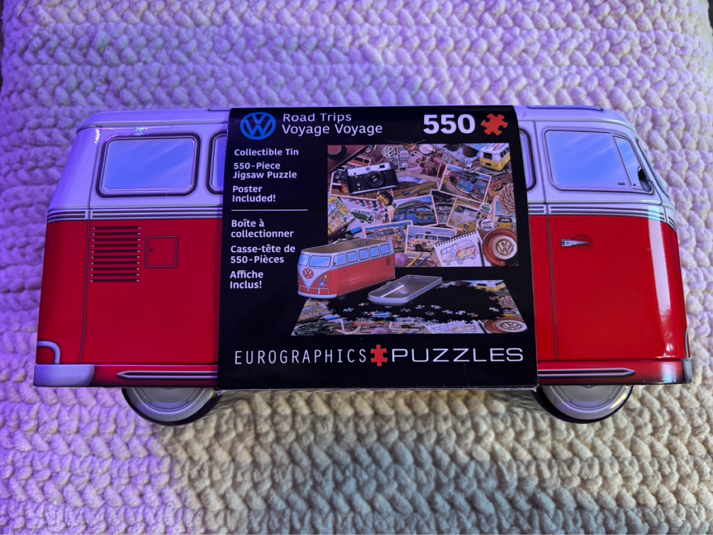 NEW Eurographics Road Trips VW Van 550 Piece Jigsaw Puzzle