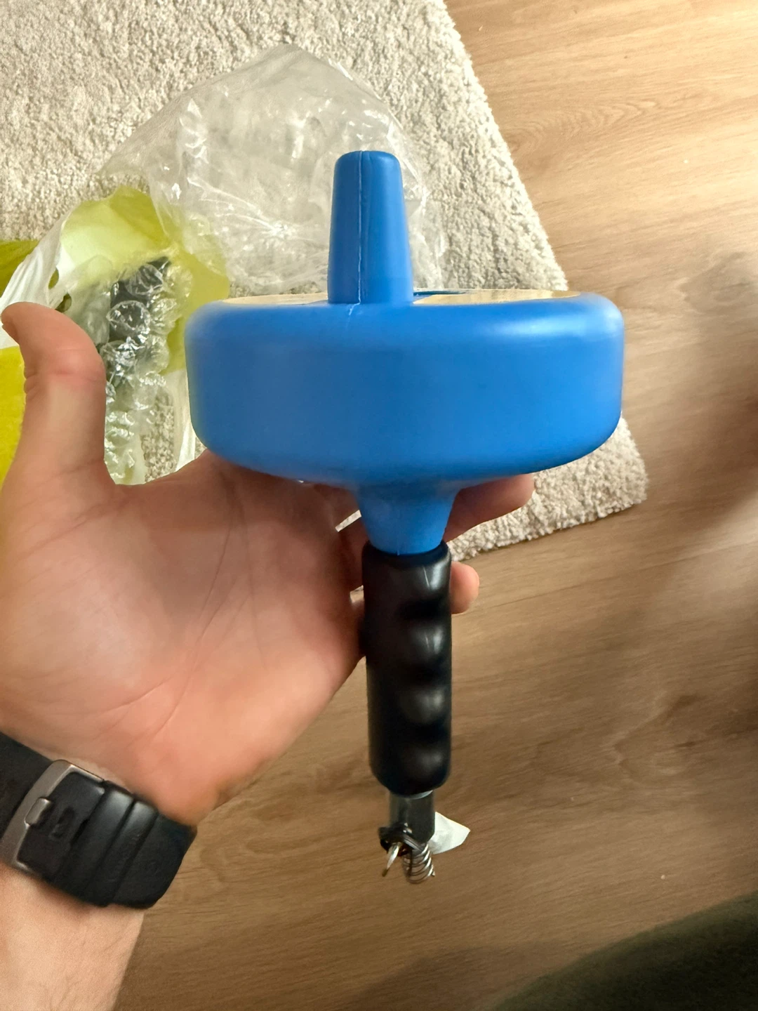 PlumbShop 1/4" x 15' Drum Auger