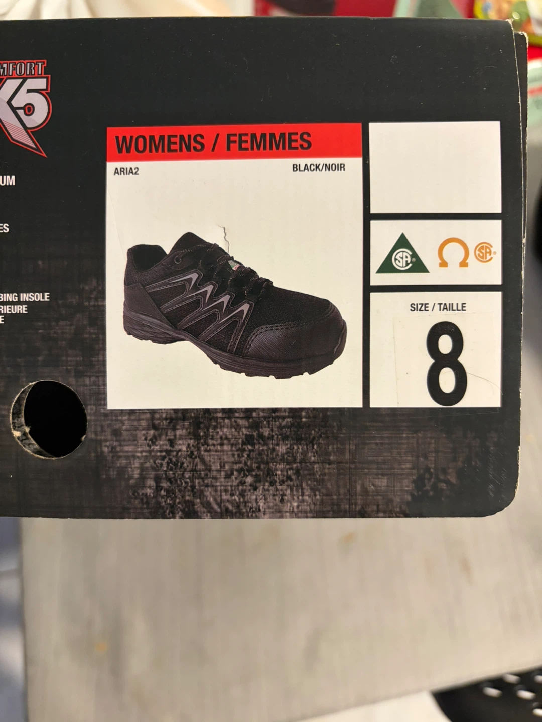 Workload X5 Comfort  Women's Safety Shoes Size 8 - photo 3