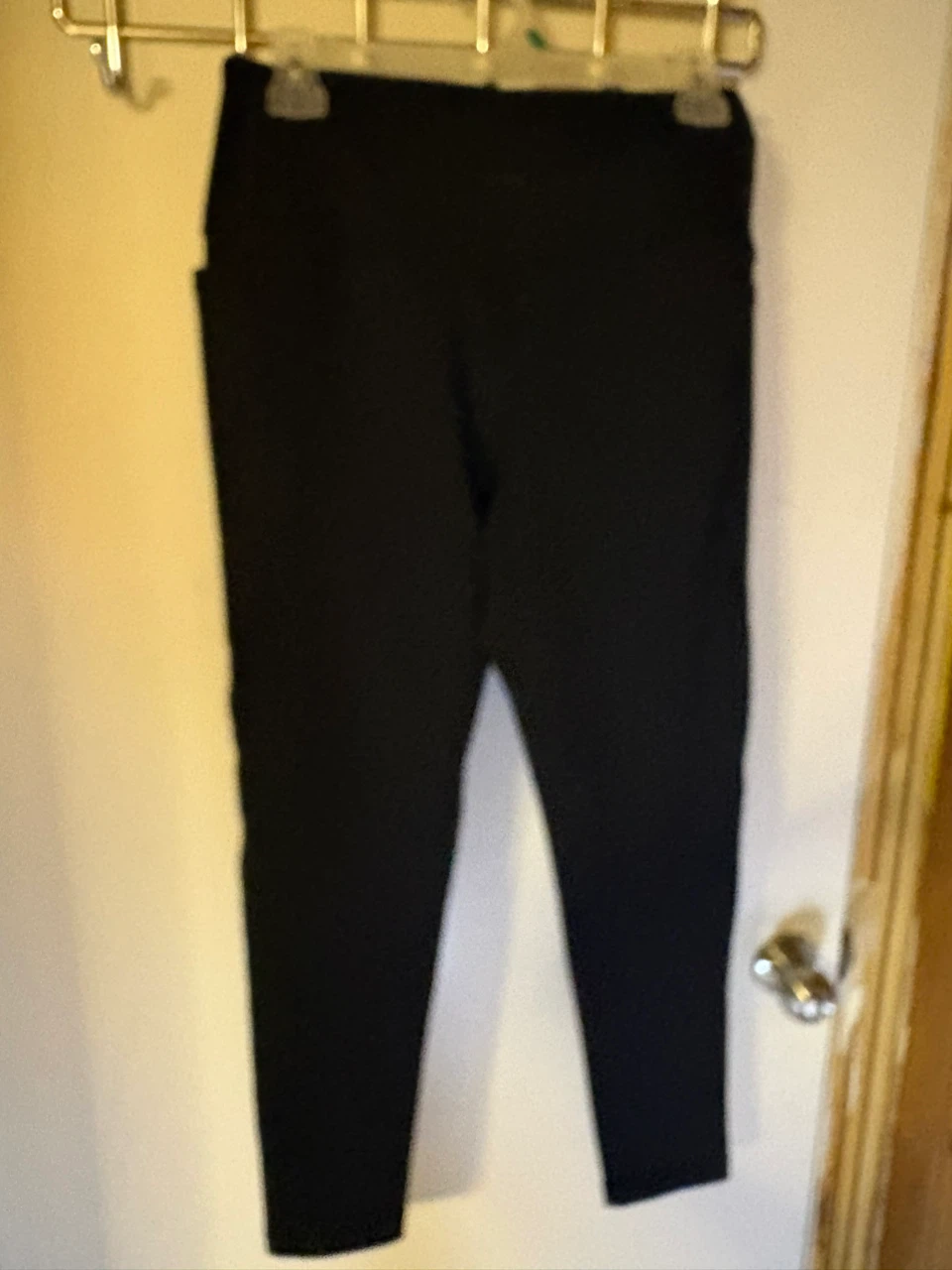 Athletic Leggings - Black, Size L - photo 3