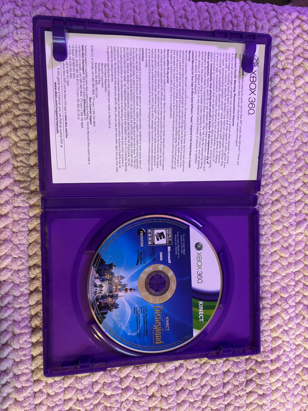 Xbox 360 Kinect Disneyland Adventures Game - photo 2