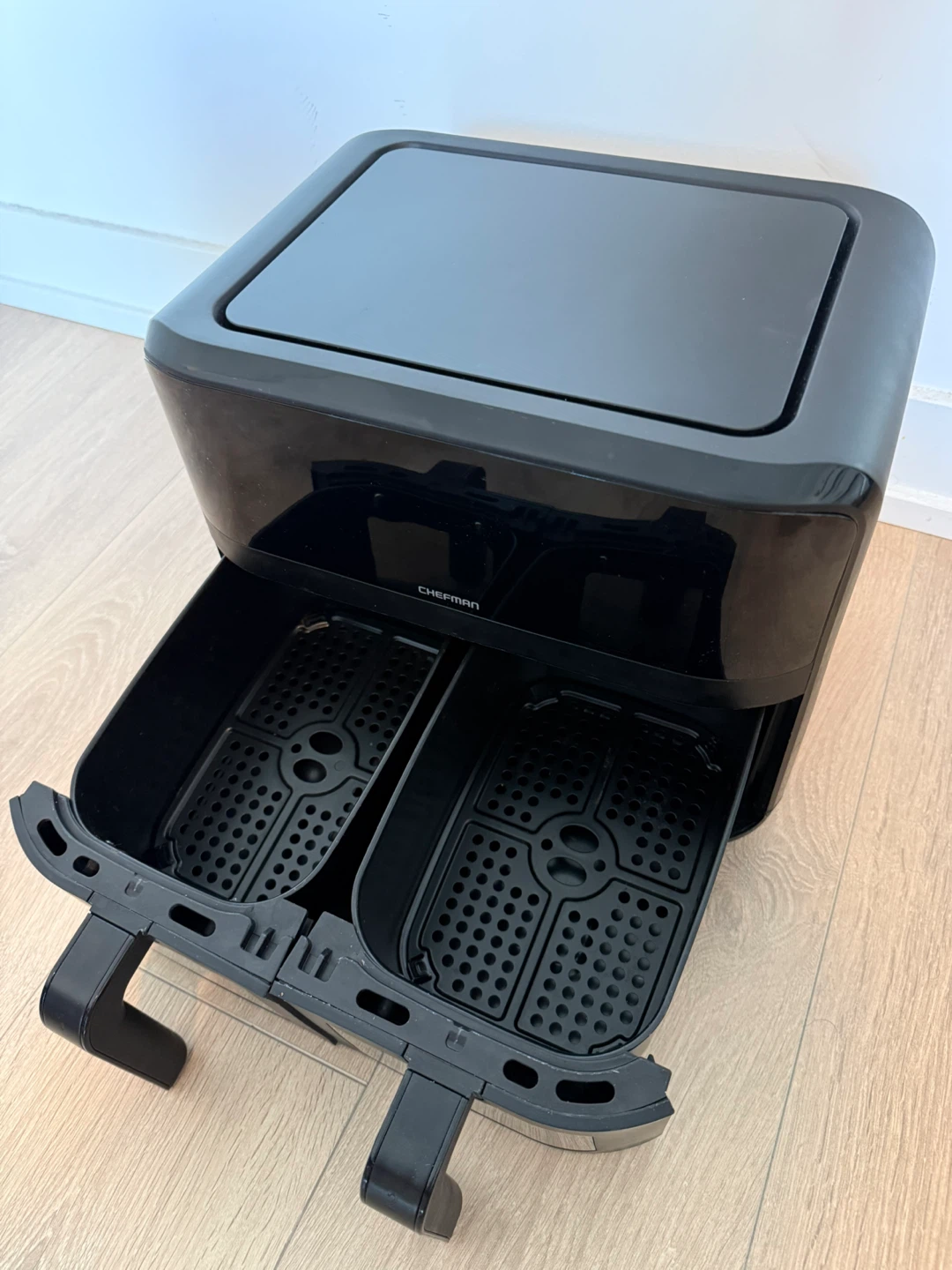 Chefman Black Dual Basket Air Fryer - photo 4