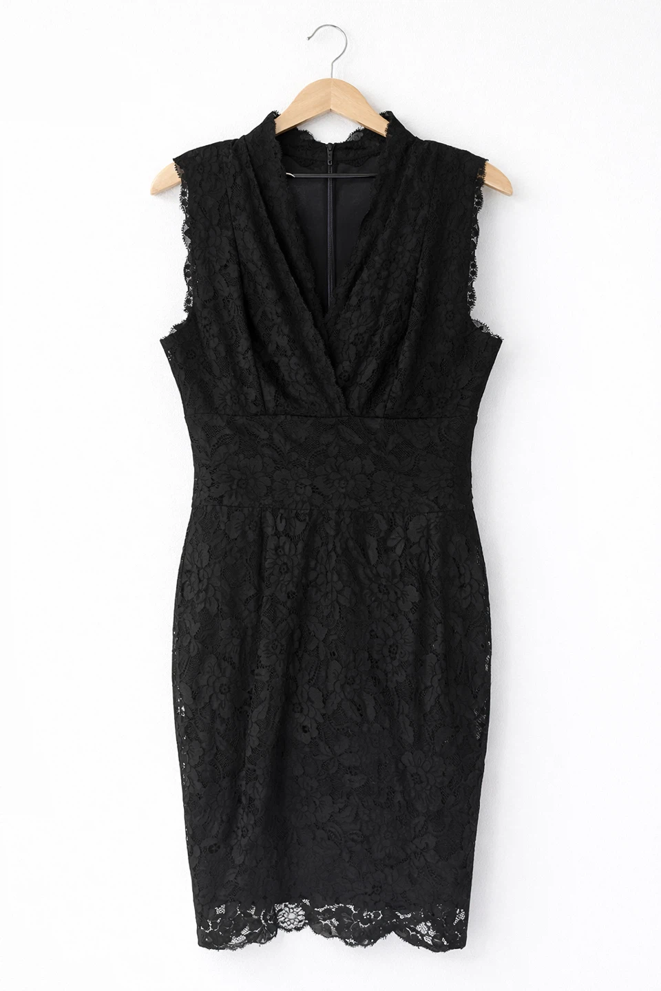 Guess Black Lace Sheath Dress