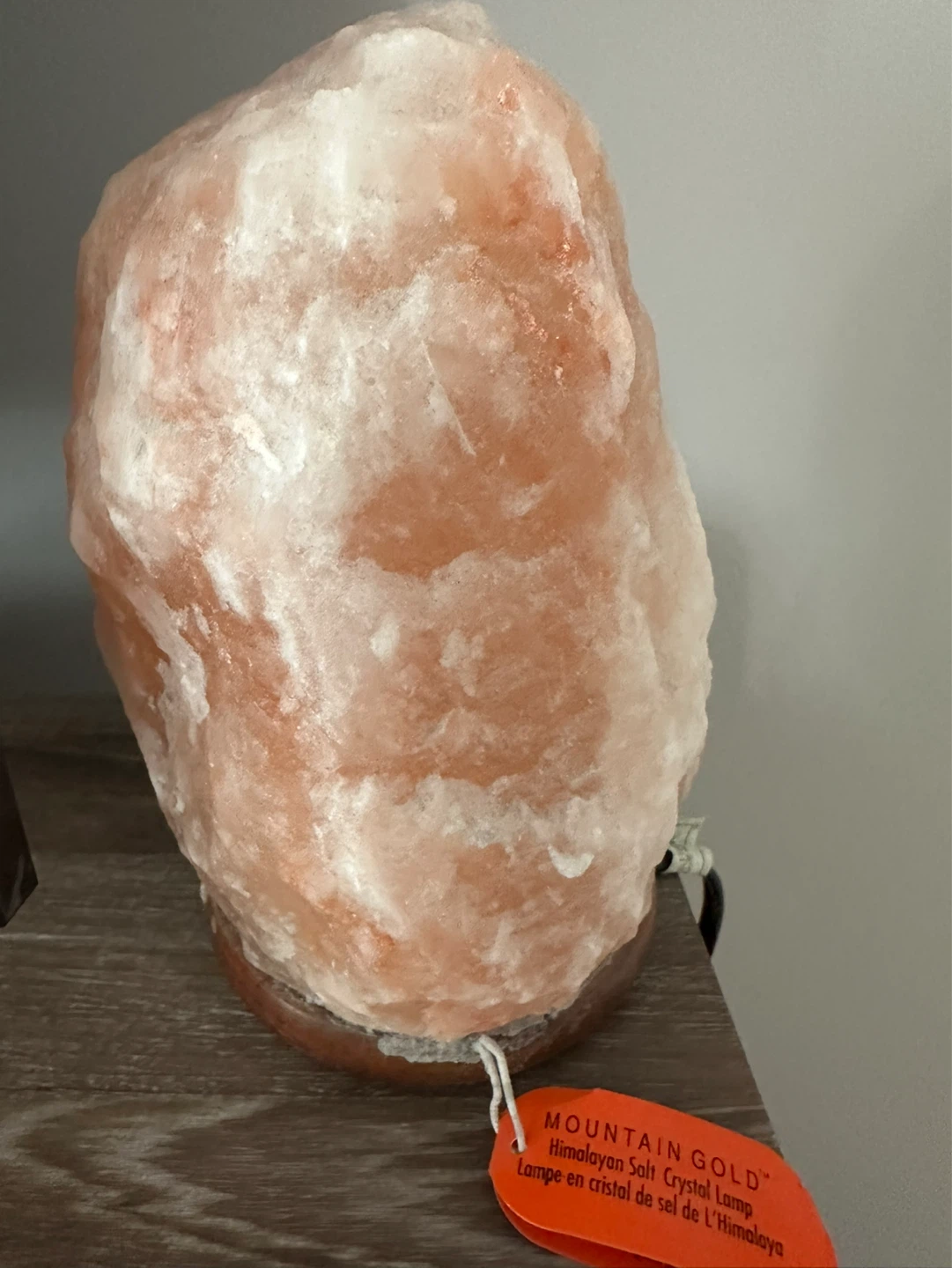 Mountain Gold Himalayan Salt Crystal Lamp