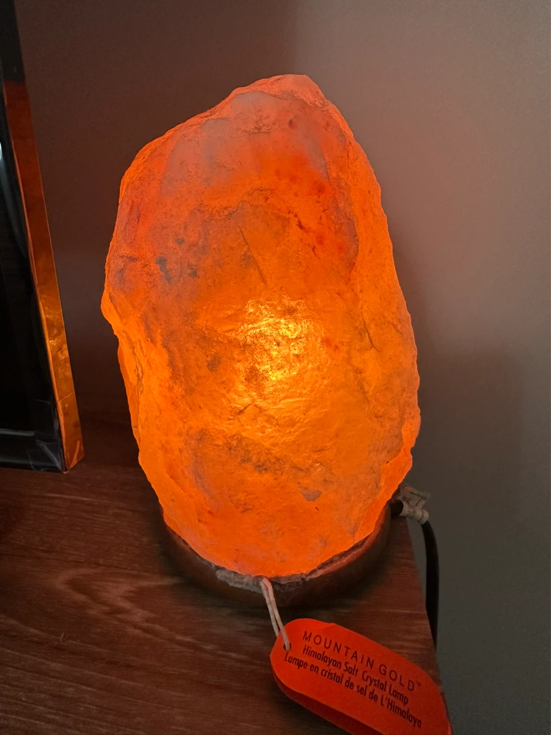 Mountain Gold Himalayan Salt Crystal Lamp - photo 3