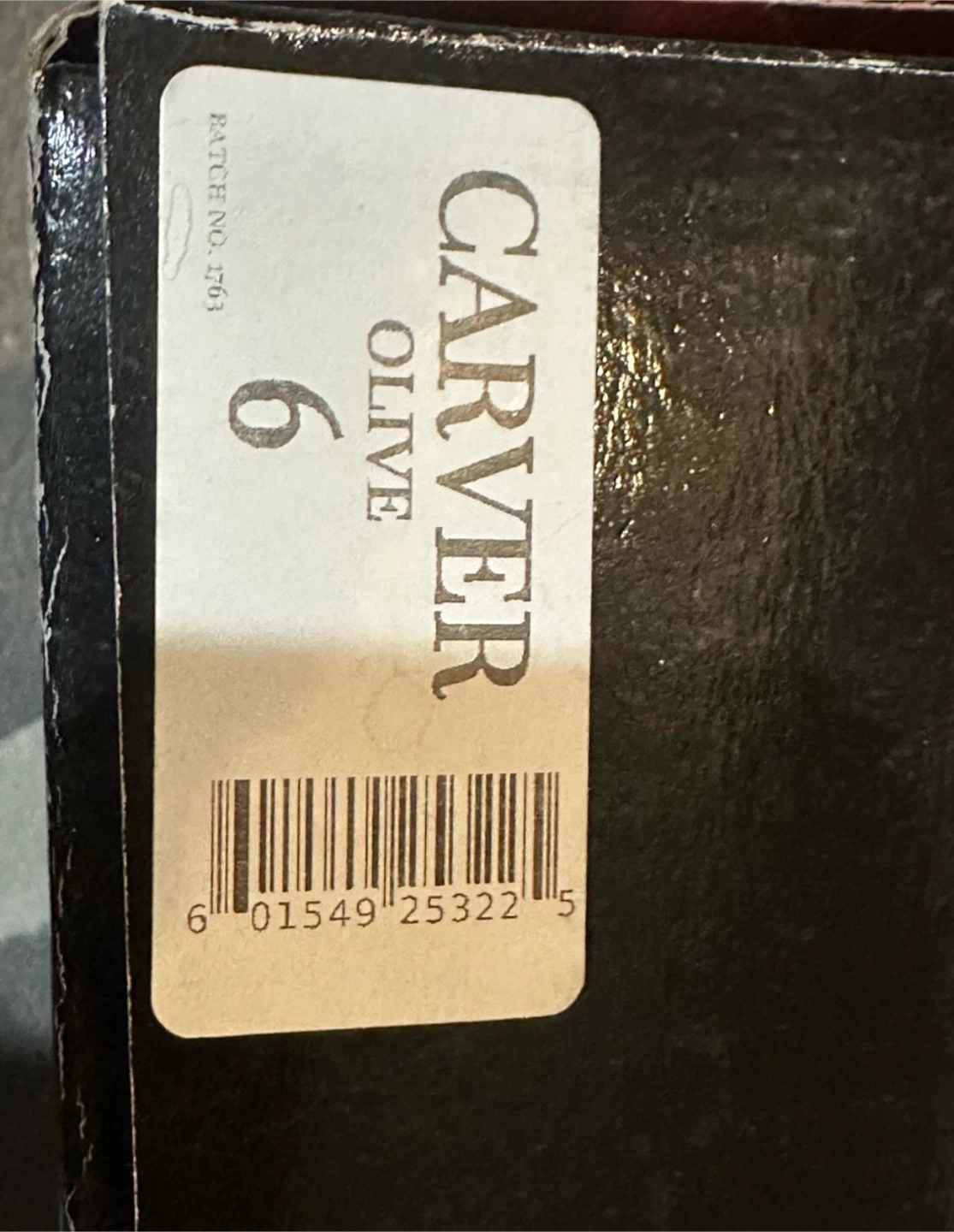 Carver Olive Leather Boots Size 6 - photo 4