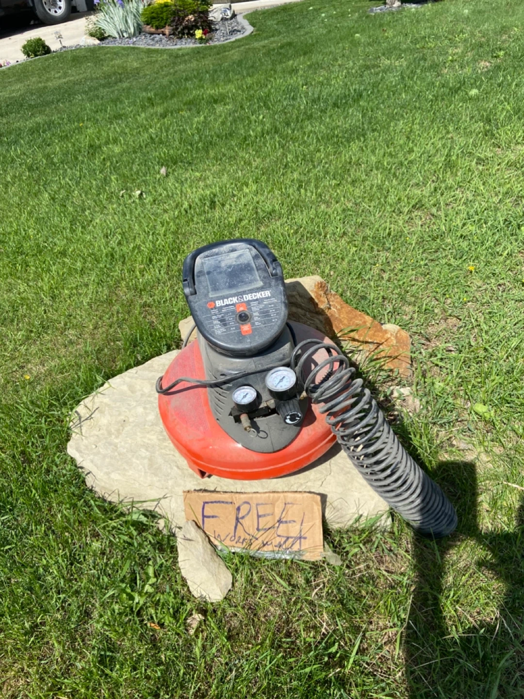 Black & Decker Air Compressor ⚽️