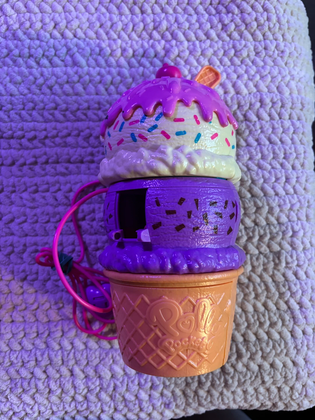 Polly Pocket Ice Cream Cone Playset - photo 2