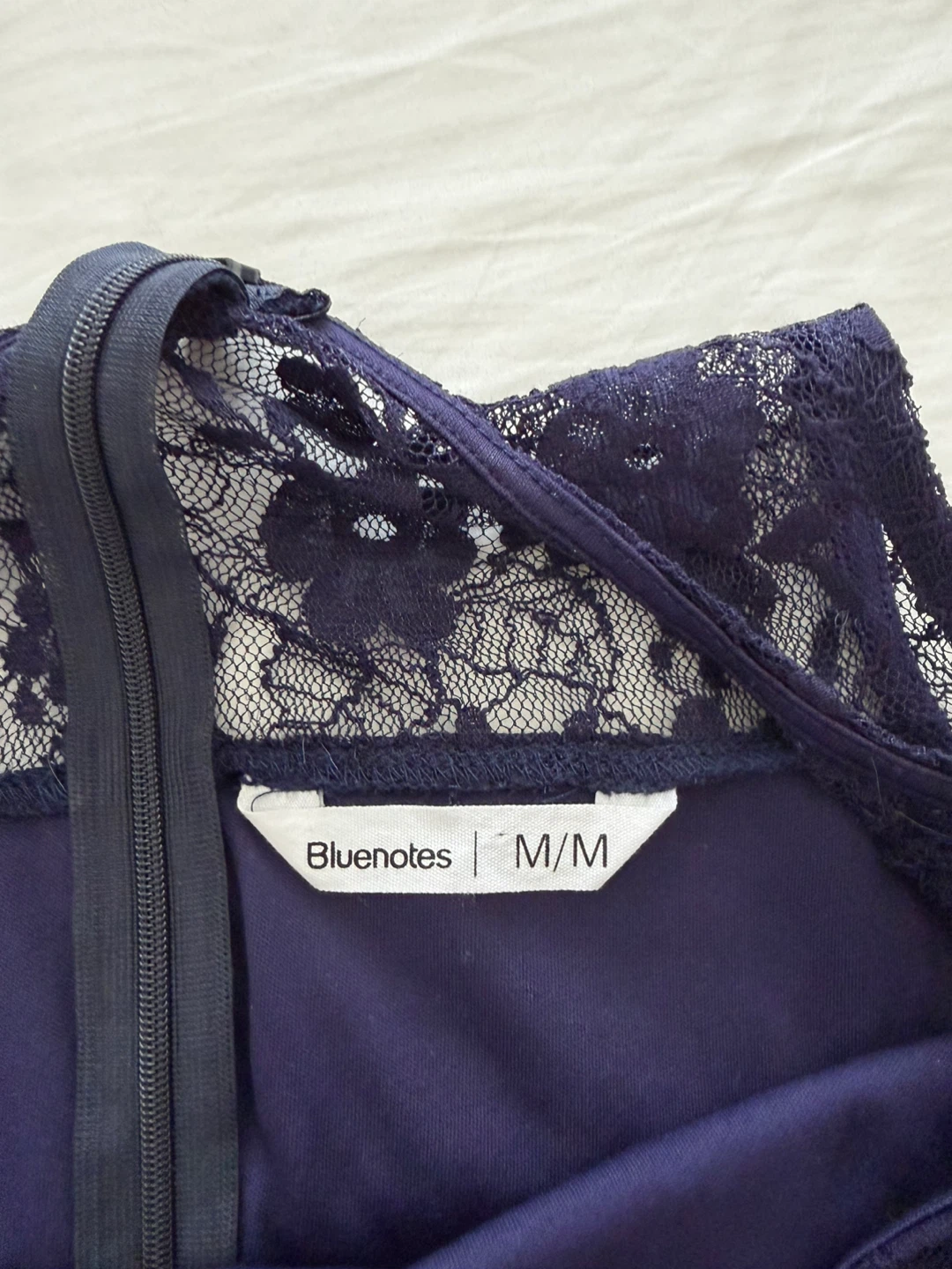 Bluenotes Navy Lace Dress - ⚽ - photo 2