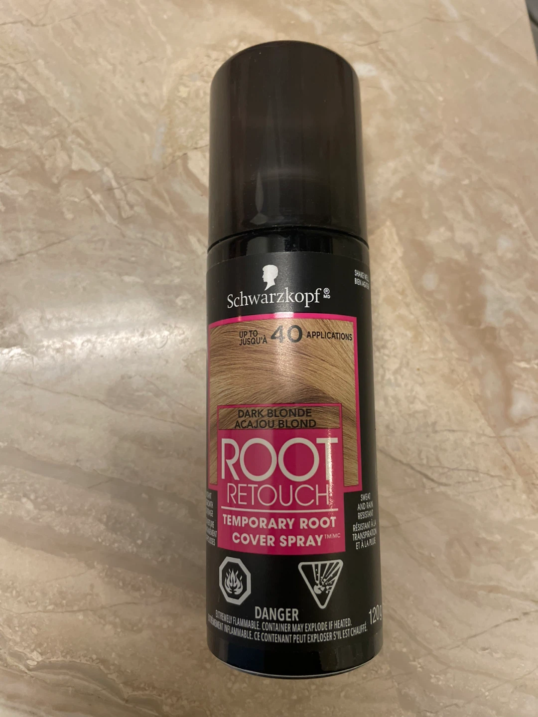 Schwarzkopf Temporary Root Cover Spray - Dark Blonde