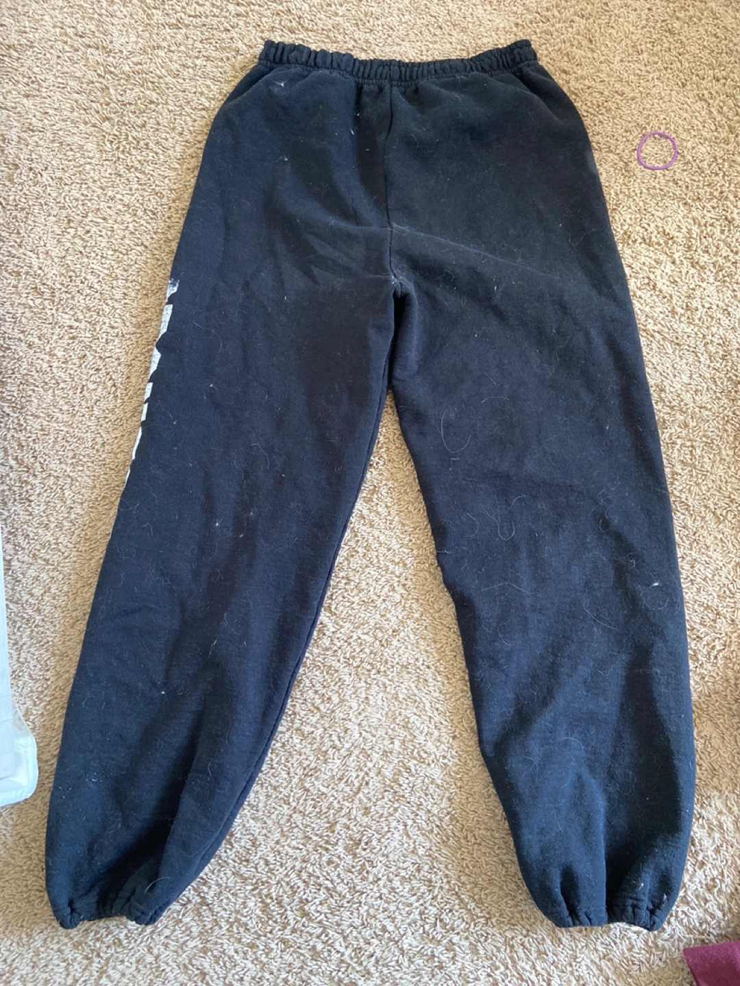 Black Sweatpants with 'Broncos' Graphic - photo 2