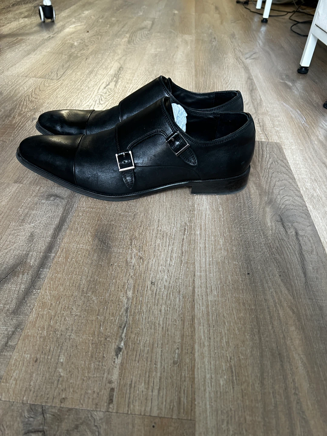 Mr B’s monk strap dress shoes