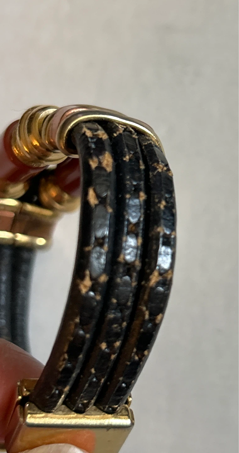 ⚽️Leather and bead bracelet - photo 5