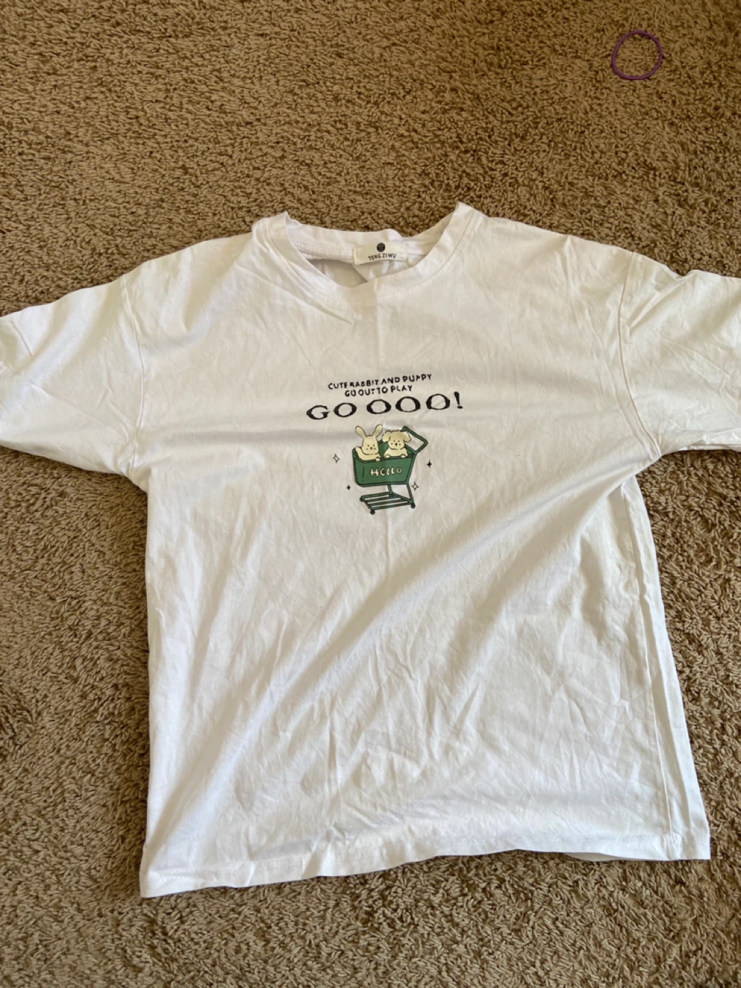 White Graphic T-Shirt