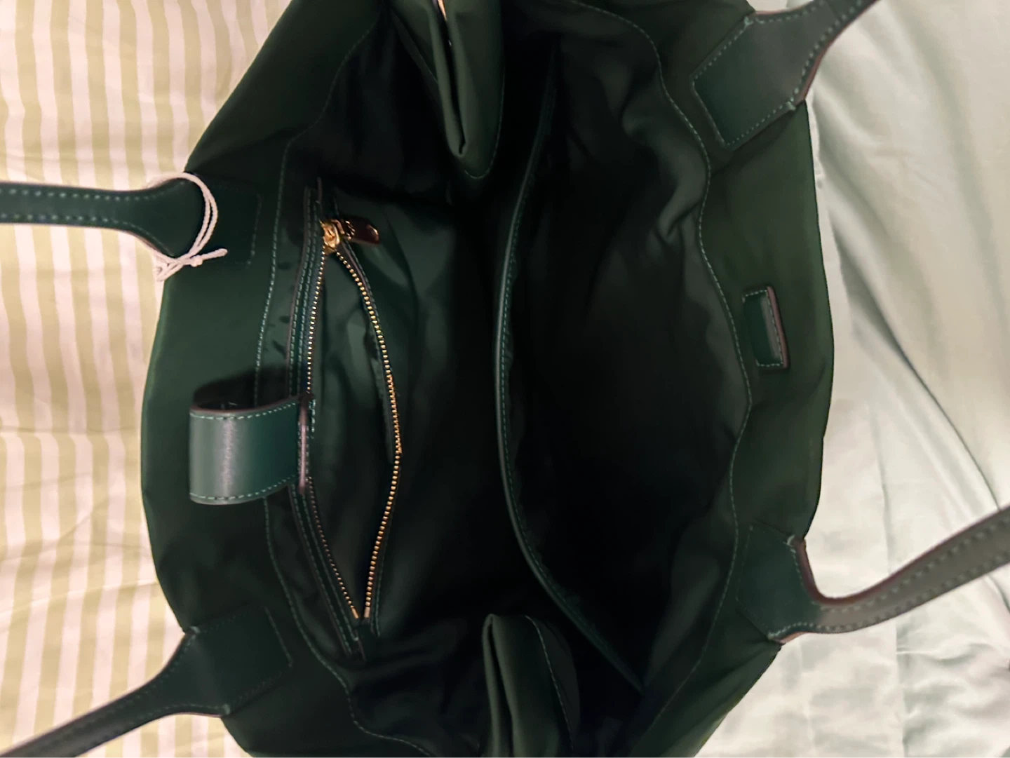 Tory Burch Tote Bag Deep Green Large size - photo 3