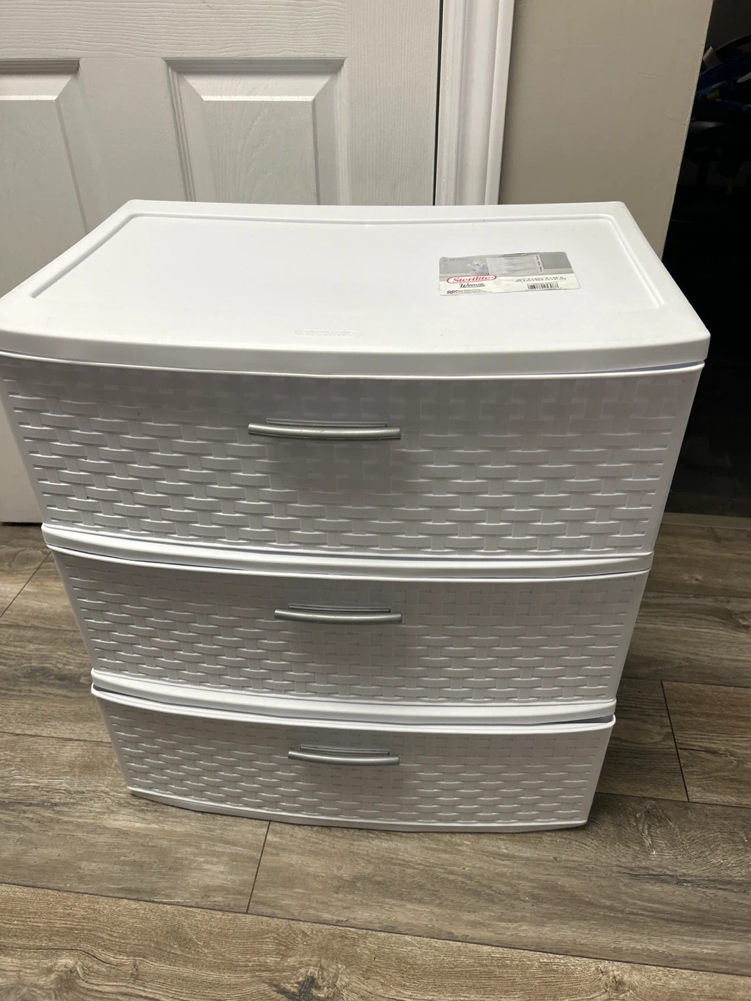 Sterilite 3 Drawer Plastic Storage Unit