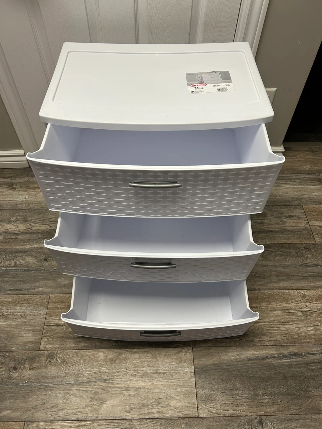 Sterilite 3 Drawer Plastic Storage Unit - photo 3