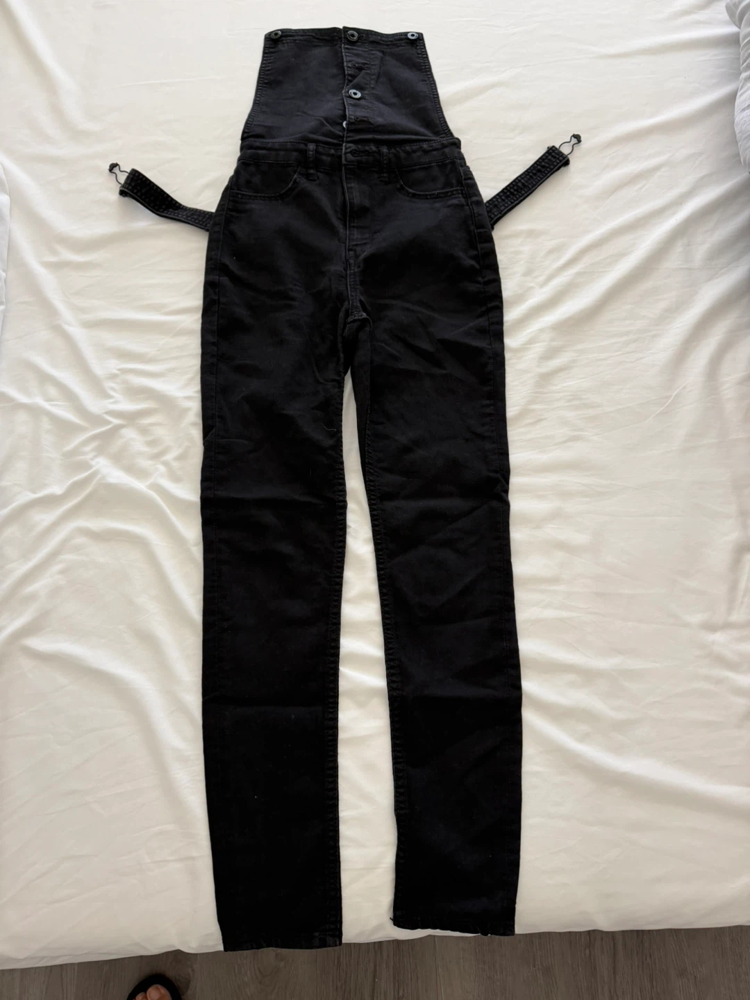 Divided H&M Black Denim Overalls ⚽