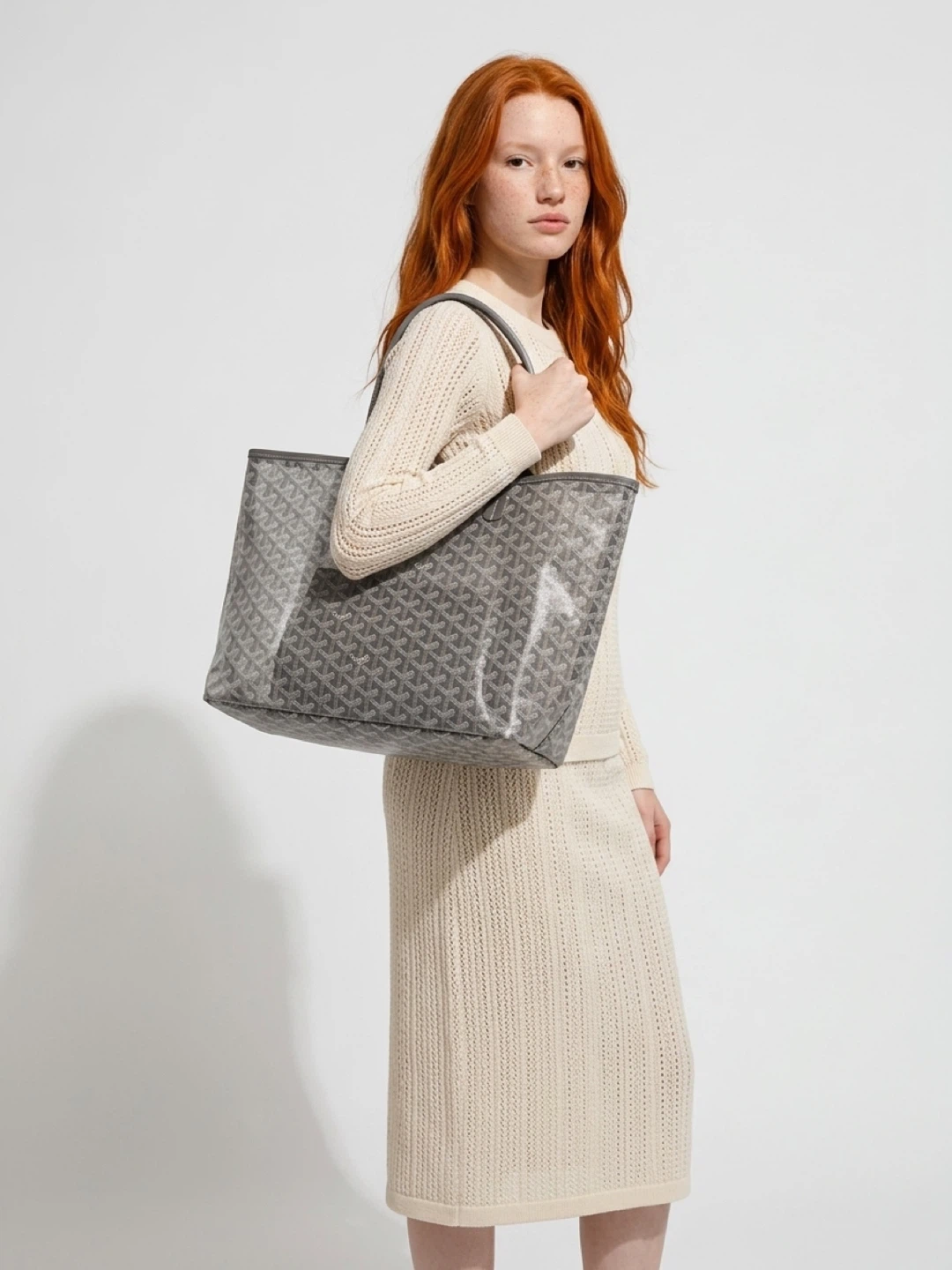 Goyard Tote Bag with Pouch - photo 3