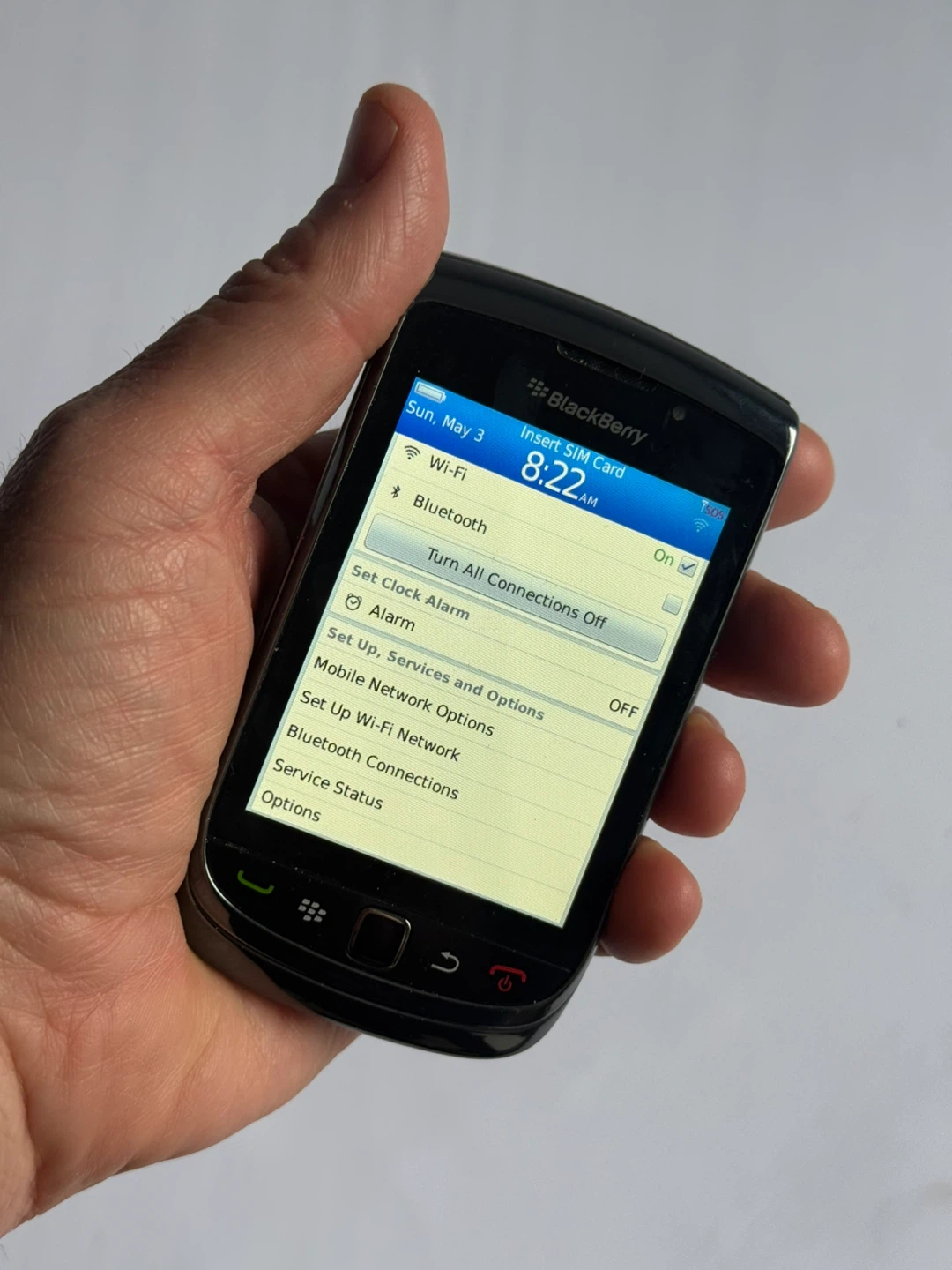BlackBerry Cell Phone Torch Slide Phone with keyboard - photo 4
