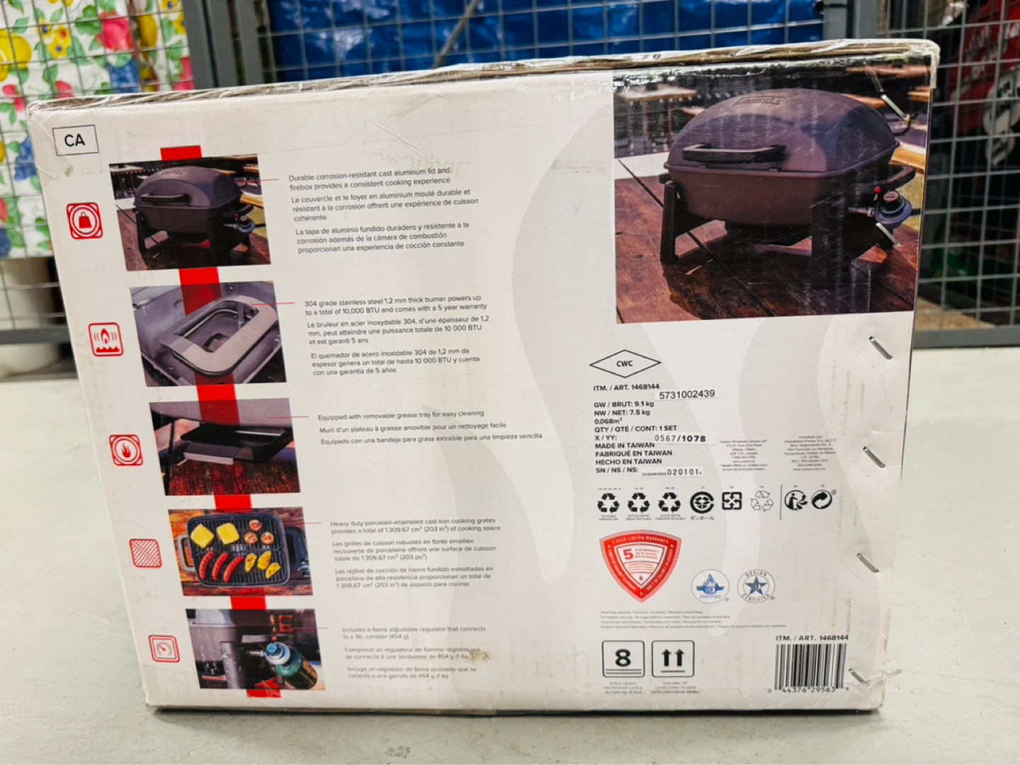Nexgrill 1-Burner Table Top Gas Grill - photo 3