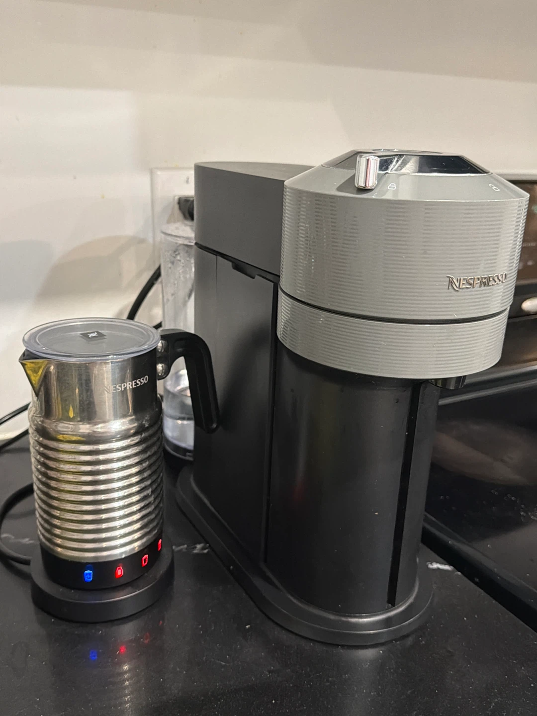 Nespresso VertuoPlus Coffee Machine & Aeroccino Milk Frother