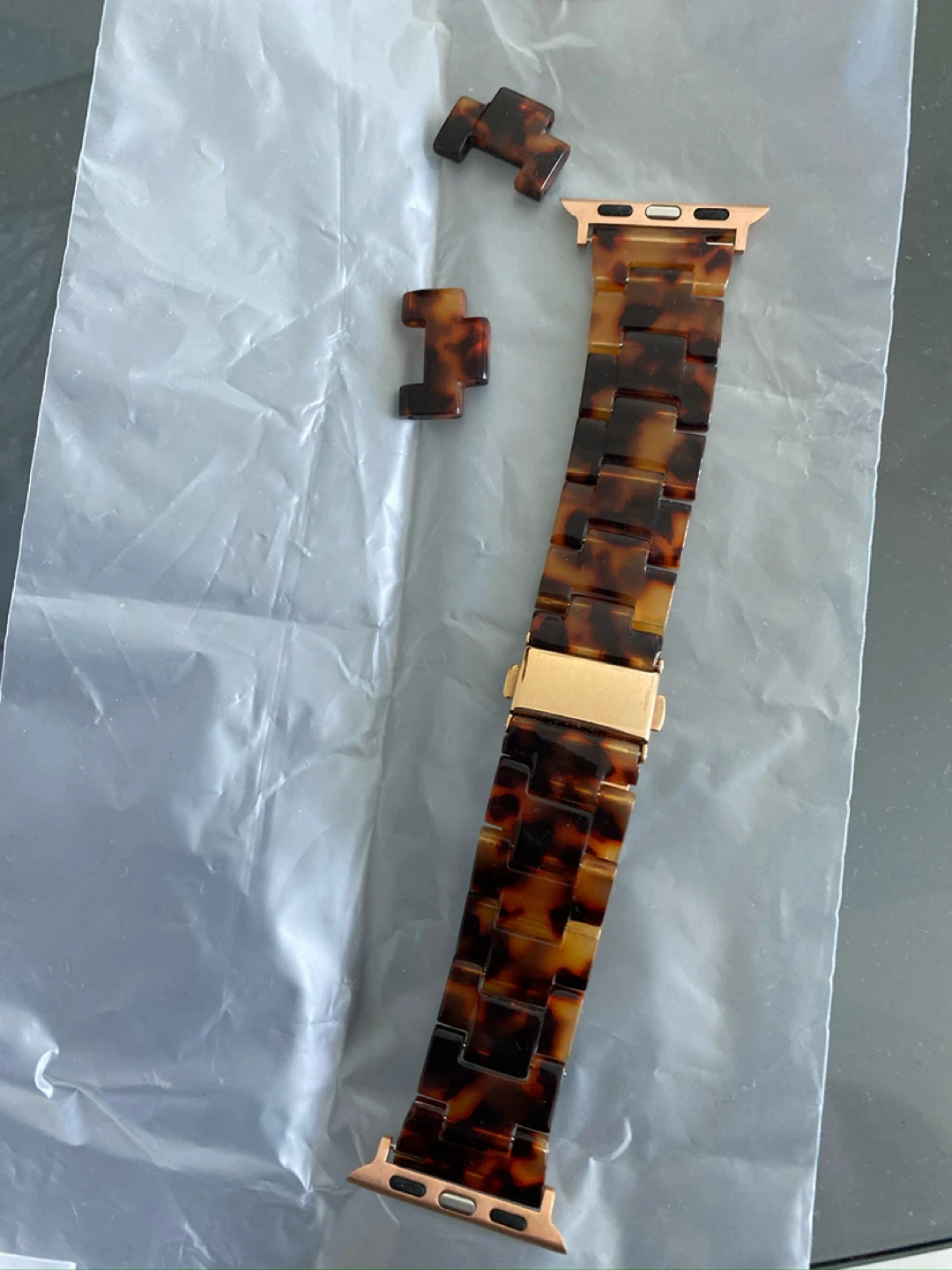 Tortoise Pattern Watch Band for Apple Watch