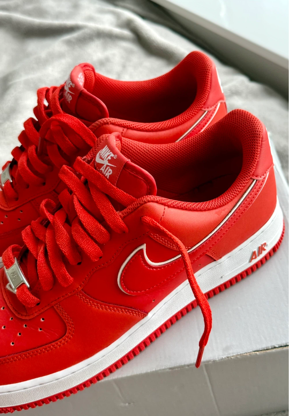 Nike Air Force 1 Low 07 Picante Red White - photo 4