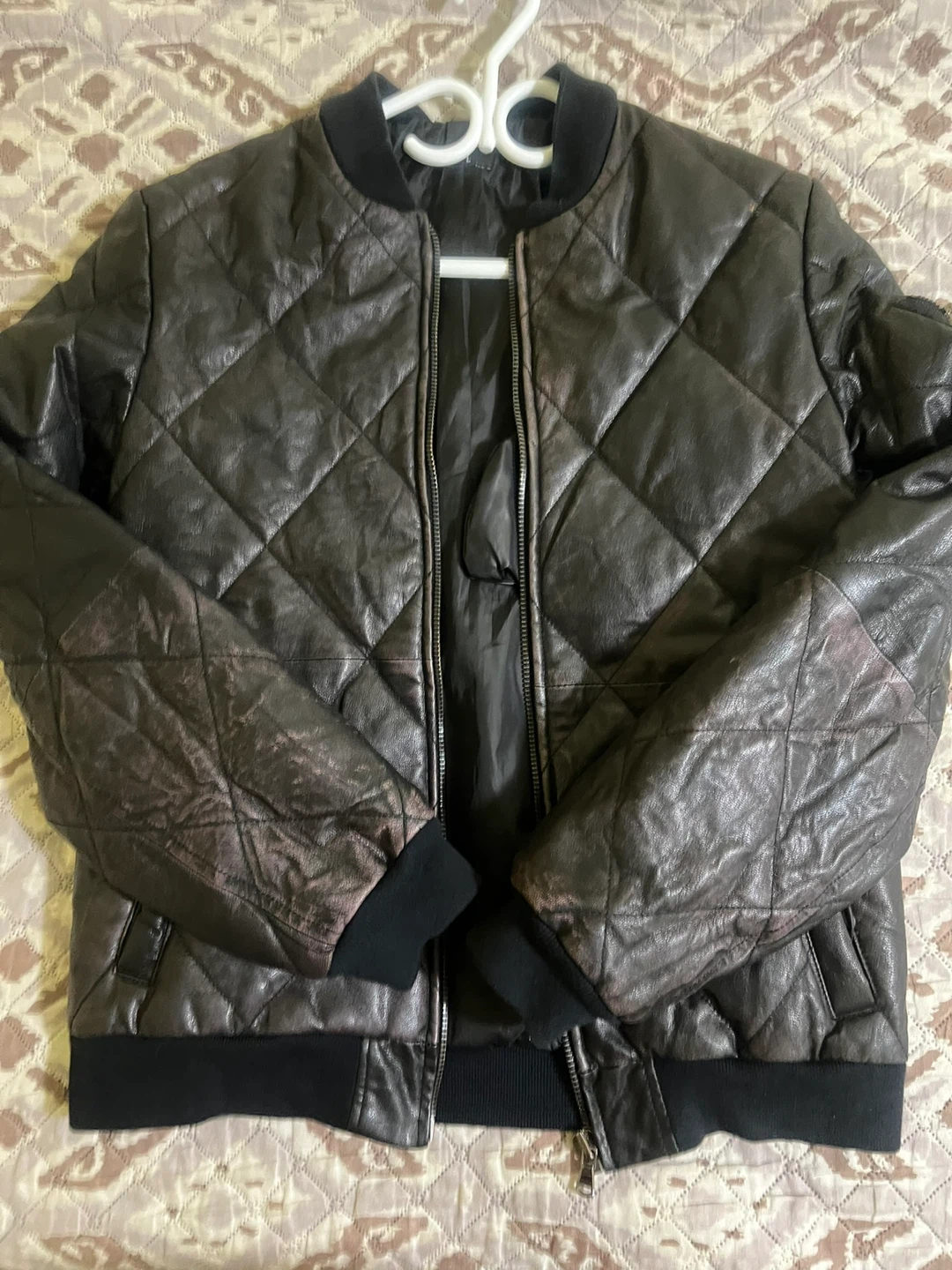 Gola Quilted Bomber Jacket