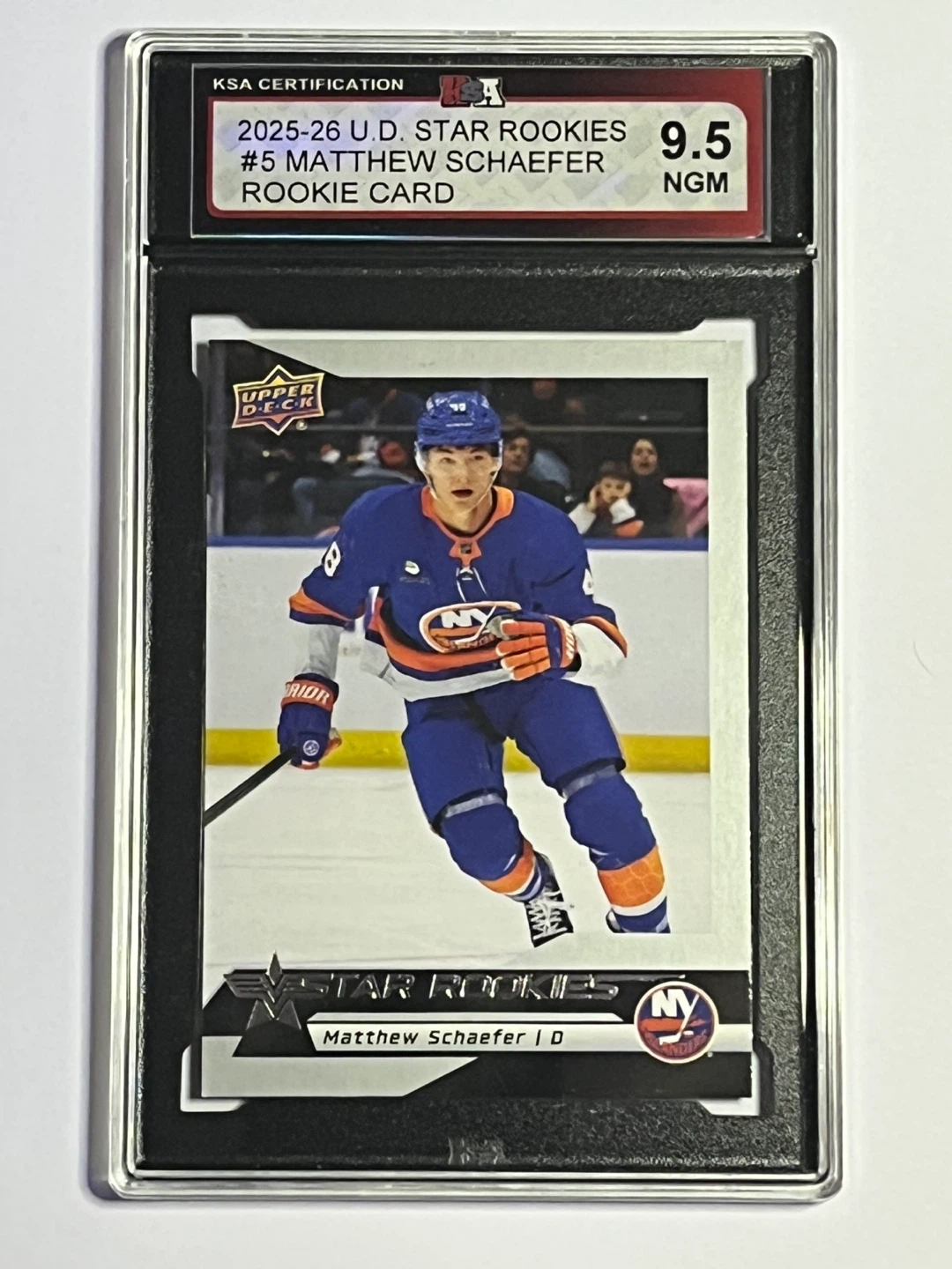 2025-26 Upper Deck Matthew Schaefer Star Rookies Rookie Card