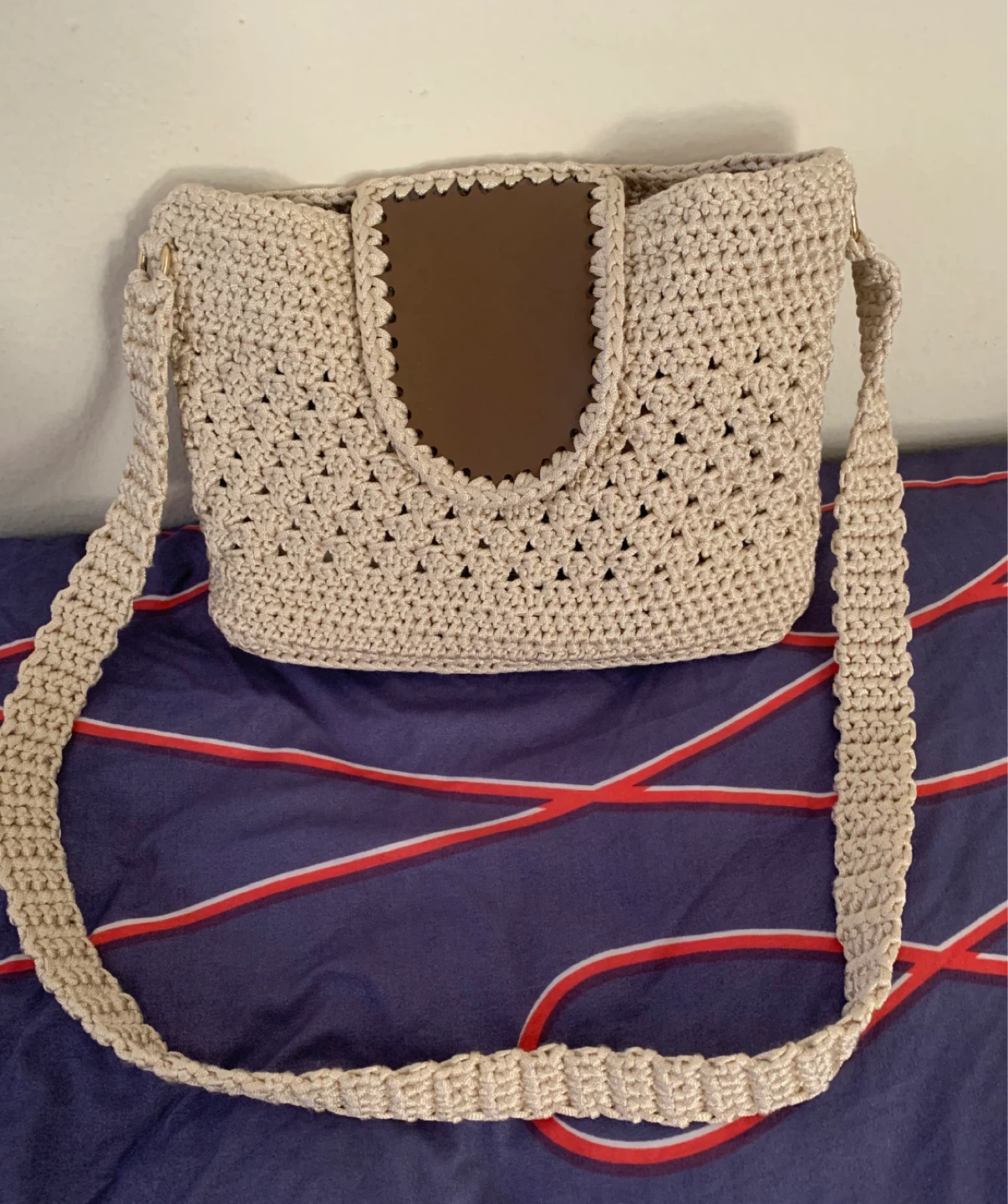 Crocheted Crossbody Bag