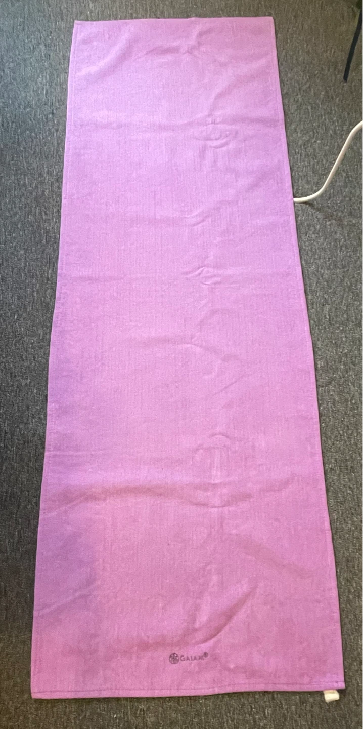 Gaiam Yoga Mat Towel - Purple