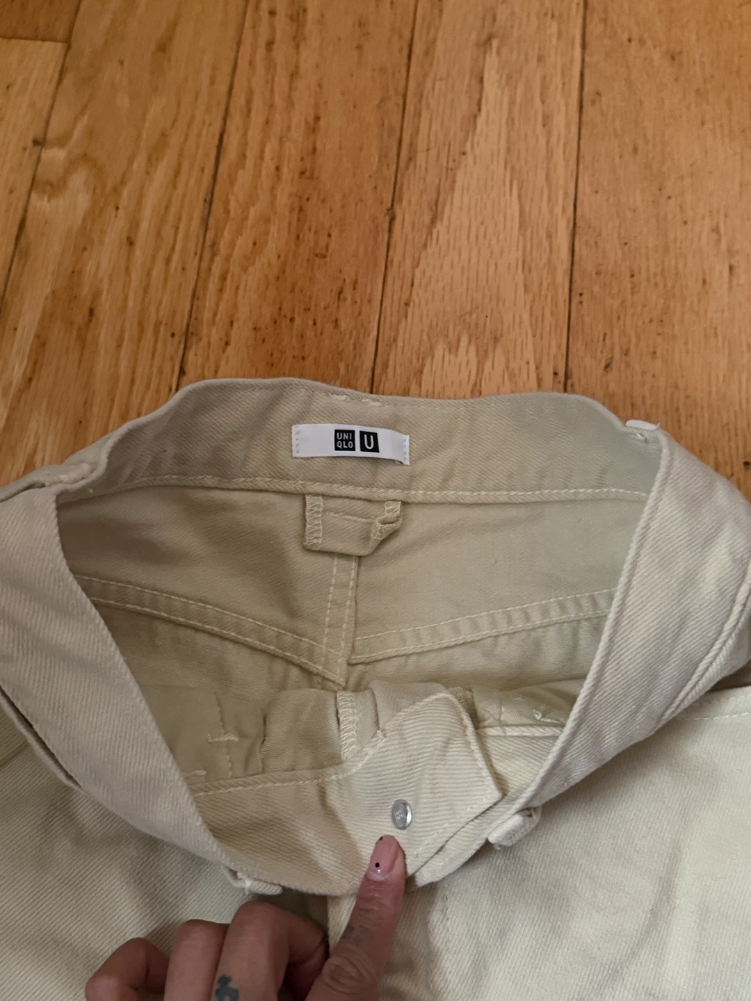 UNIQLO U Beige Relaxed Fit Shorts - photo 2