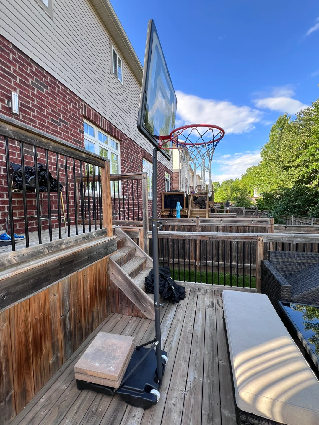 Outdoor basketball stand - photo 2