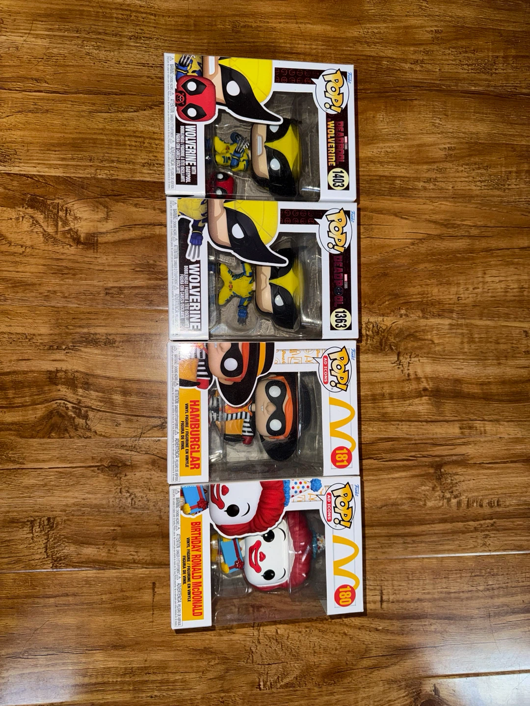 Funko Pop! Marvel & McDonald's Figures