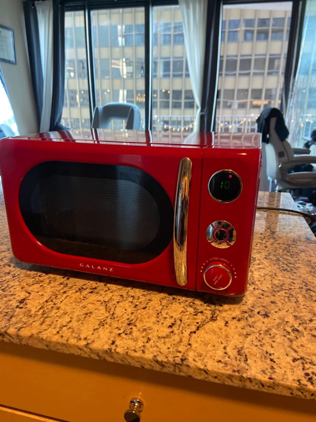 Galanz Retro Red Microwave