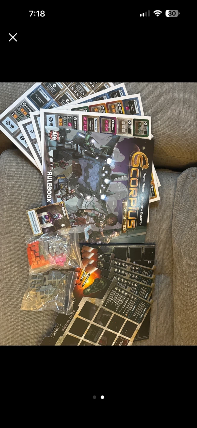 ⚽ Scorpius Freighter Board Game - photo 2