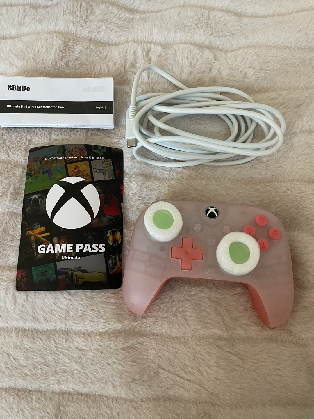 8BitDo Ultimate Mini Wired Controller for Xbox - Pink - photo 3