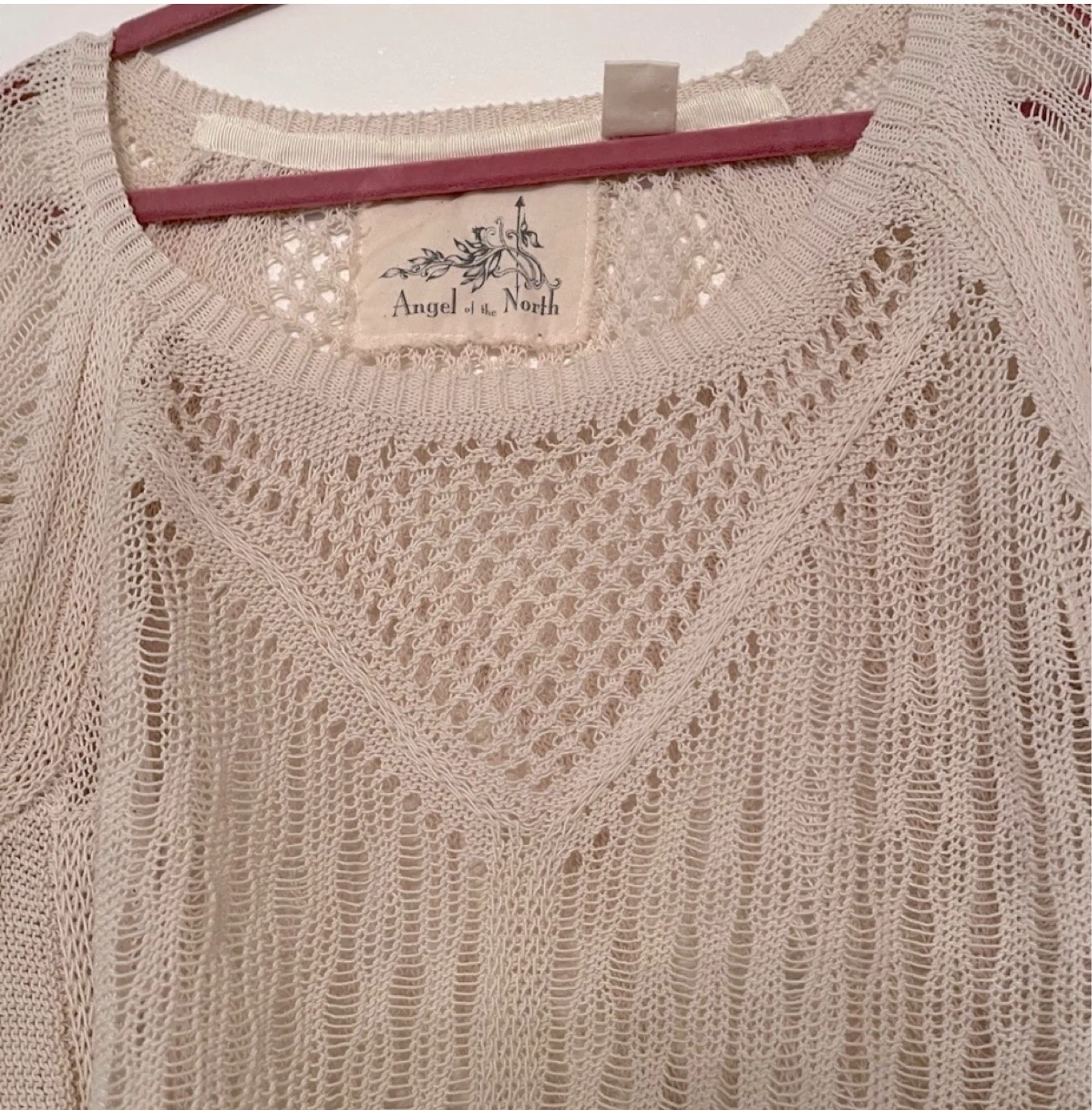Anthropologie Crochet Fringe Tunic ⚽ - photo 4