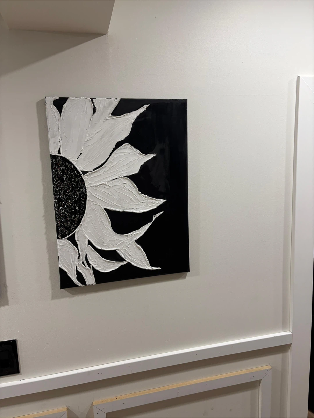 Textured Sunflower Wall Art - photo 2