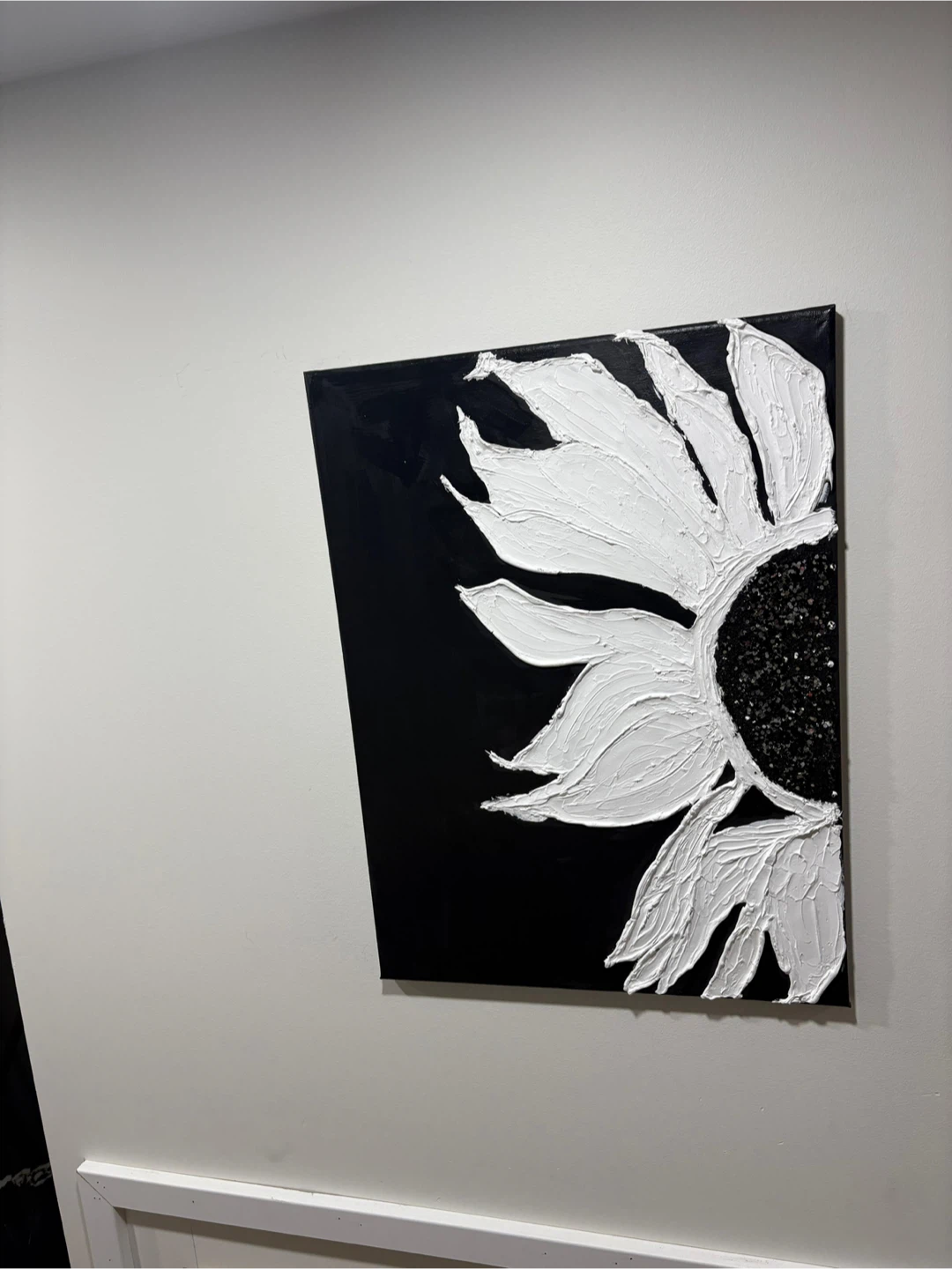 Textured Sunflower Wall Art - photo 3