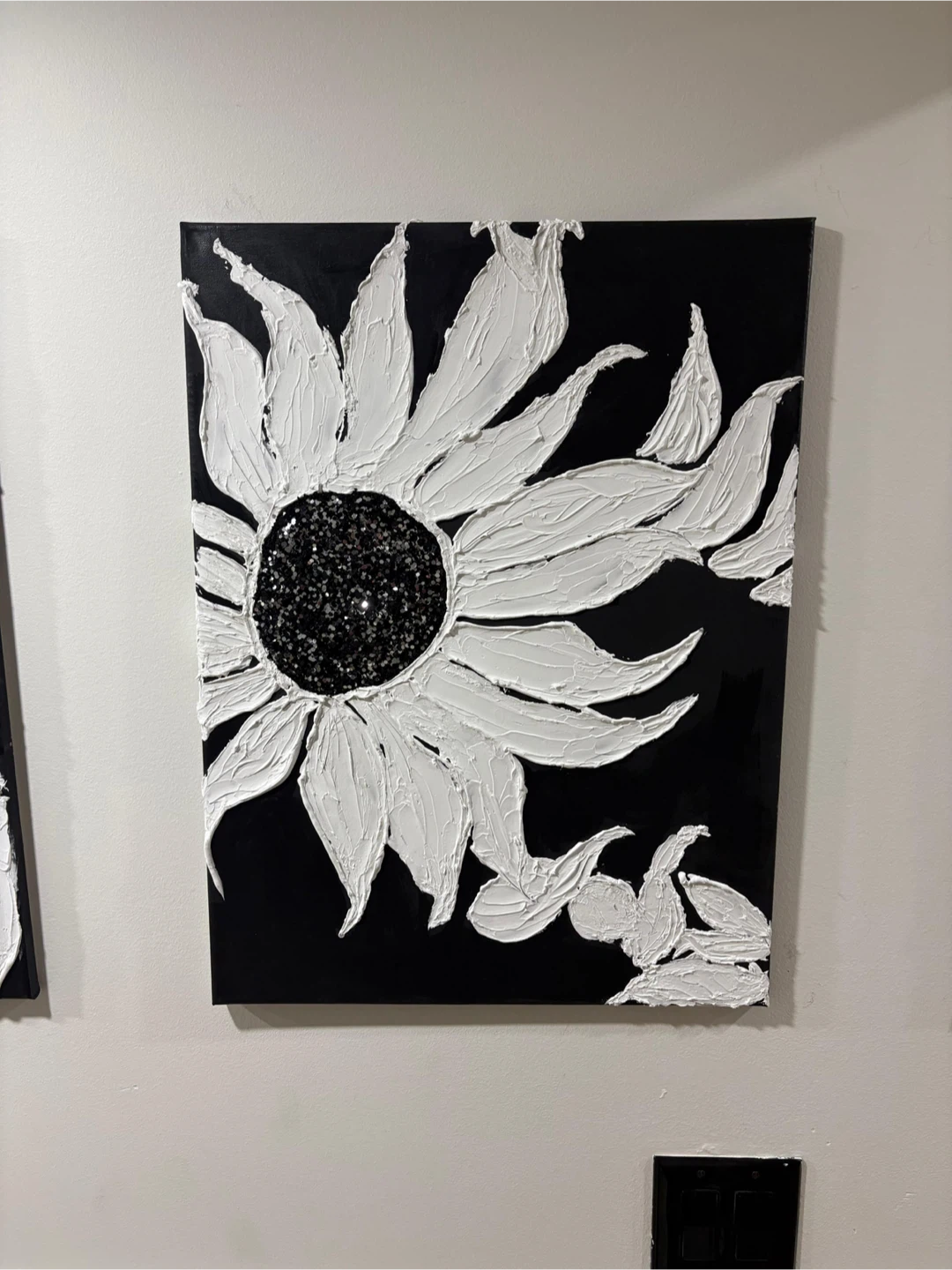 Textured Sunflower Wall Art - photo 4