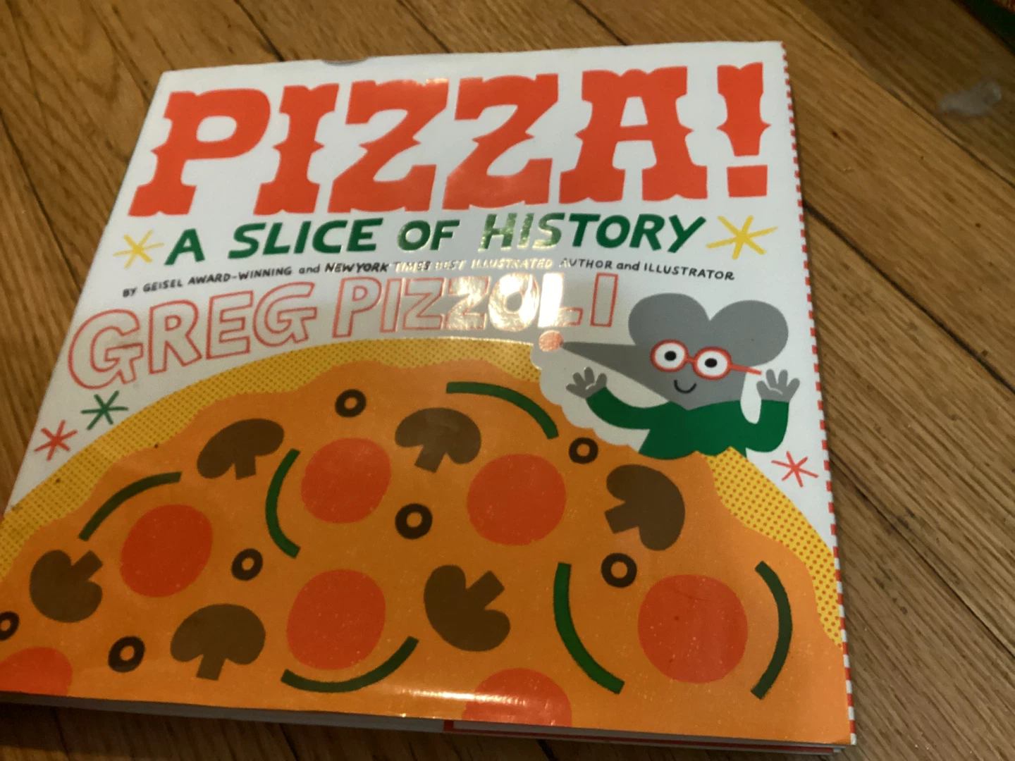 ⚽️Pizza! A Slice of History by Greg Pizzoli Children's Book