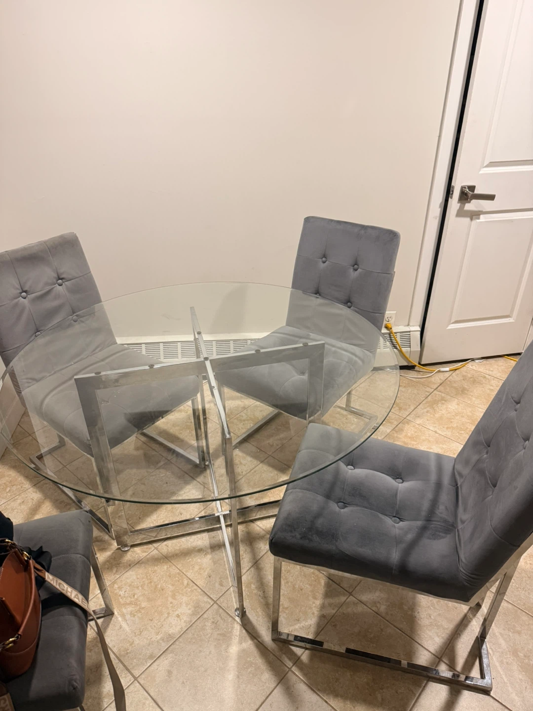Glass Dining Table