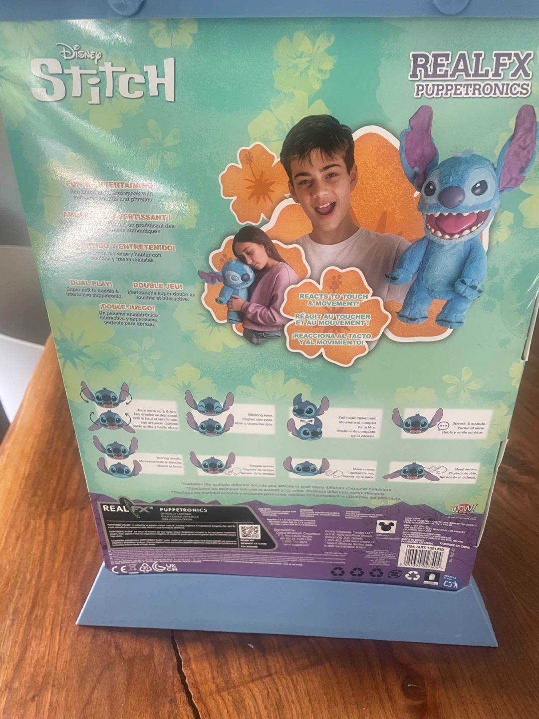 RealFX Disney Stitch Puppet - photo 2